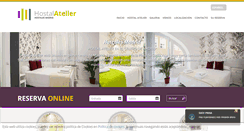 Desktop Screenshot of hostalatelier.com